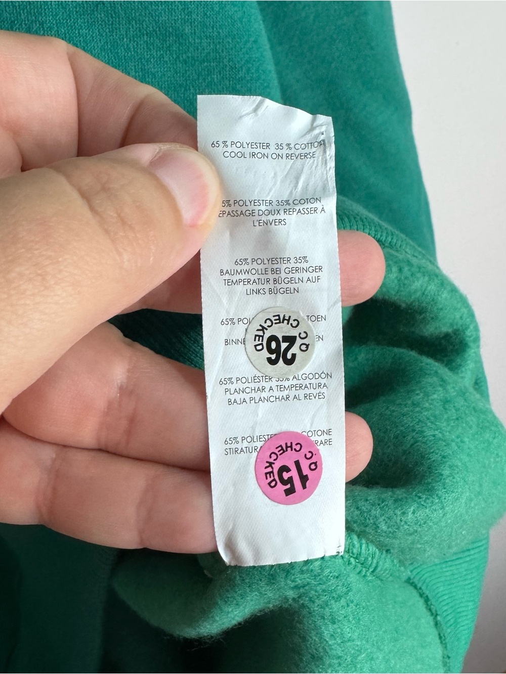 Nasty Gal Plus Size 24 Green Oversized Crewneck Sweatshirt NWT - Picture 6 of 6